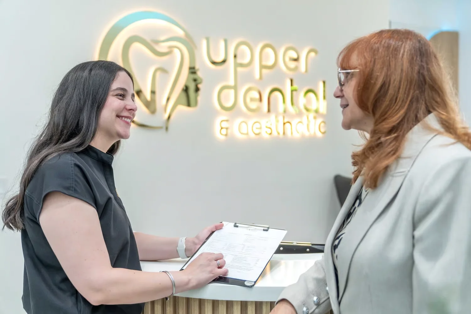 Upper Dental front desk care